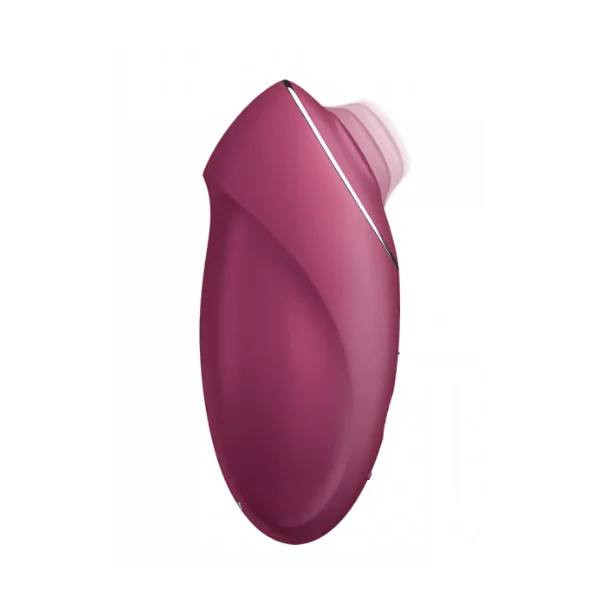Satisfyer Tap and Climax 1 Vibrator - Grey