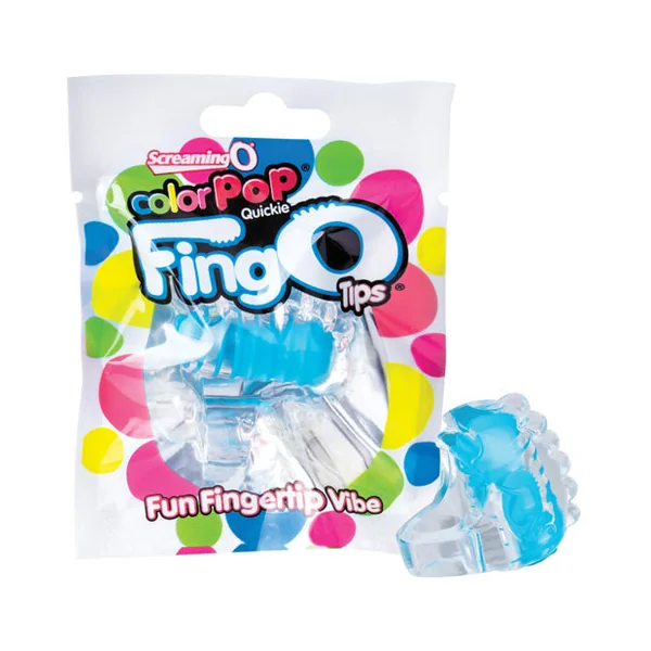Screaming O Color Pop Fingo Tip - Blue