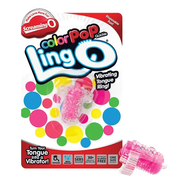 Screaming O Color Pop Quickie LingO – Pink