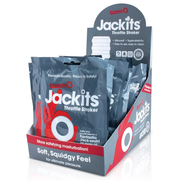 Screaming O Jackits Throttle Stroker - Clear