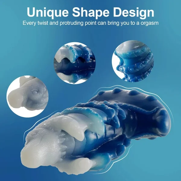 Seashell-Shaped Fantasy Buttplug Dildo – G-Spot Stimulation Masturbation Sex Toys for Women