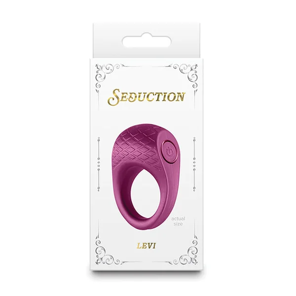 Seduction Levi Cock Ring - Metallic