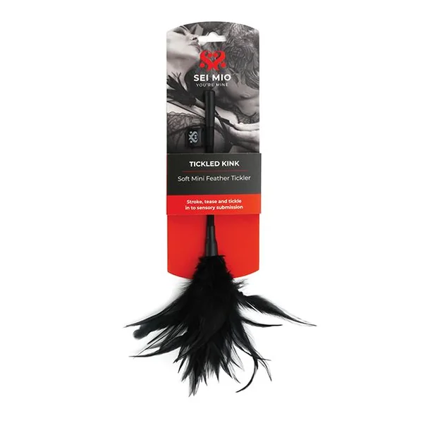 Sei Mio Tickled Kink Soft Mini Feather Tickler