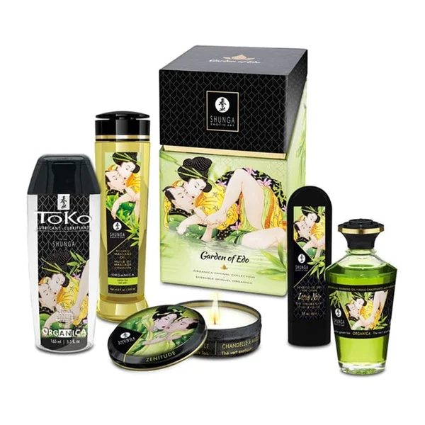 Sensual Organica Gift Sets - Shunga - Jardin d'Edo