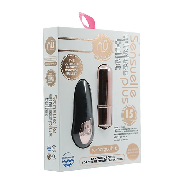 SENSUELLE BULLET PLUS ROSE GOLD