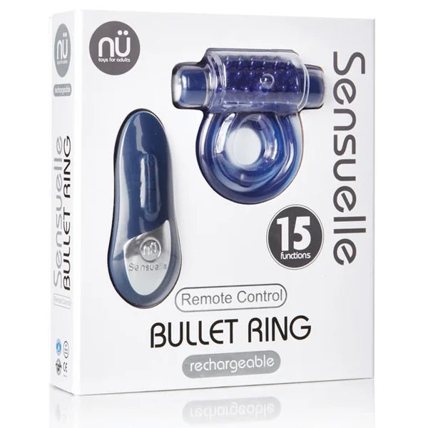 Sensuelle Remote Control Rechargeable Bullet Ring