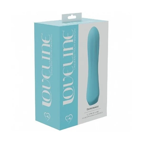 Serenade – 10 Speed Vibrating Silicone Blue