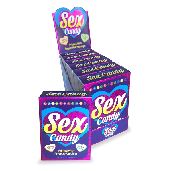 SEX CANDY DISPLAY (6 PC)
