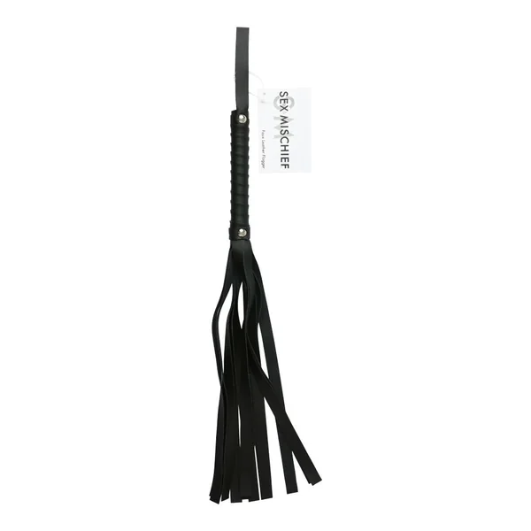 SEX & MISCHIEF FAUX LEATHER FLOGGER