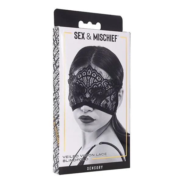 Sex & Mischief Veiled Vision Lace Blindfold
