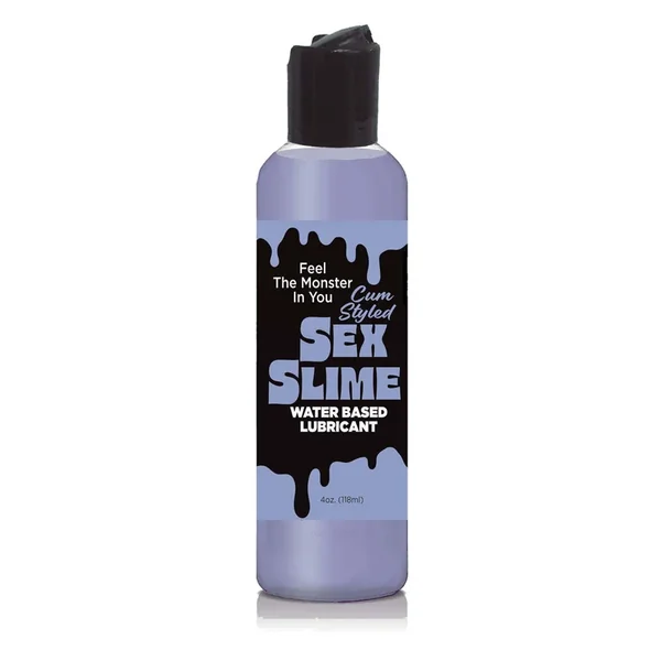 Sex Slime Cum Style Creature Lube – Purple 120 ml – Purple Cum Style Water Based Lubricant – 12