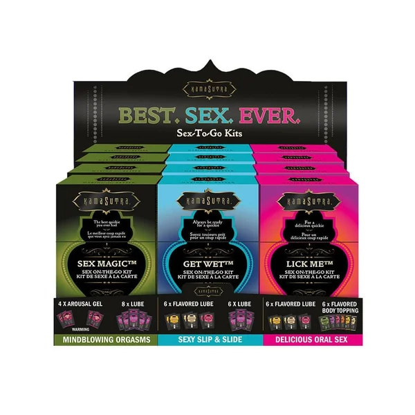 Sex-to-Go Packet Set Prepack