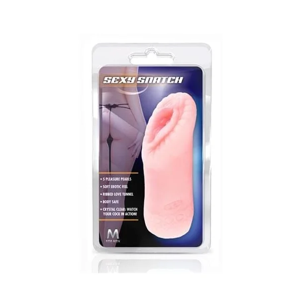 Sexy Snatch Masturbator - White