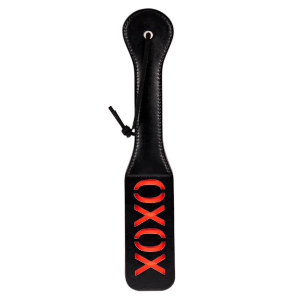 Sexyland Dual-Layered Faux Leather XOXO Imprint Spanking Paddle