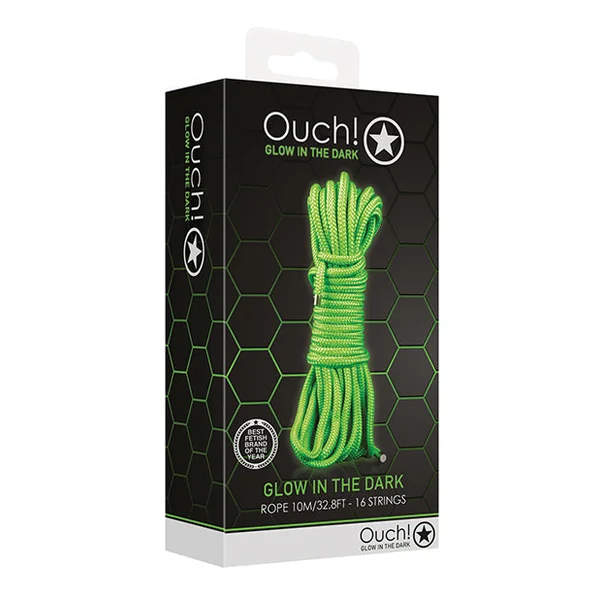 Shots Ouch Rope - 10m Glow In The Dark