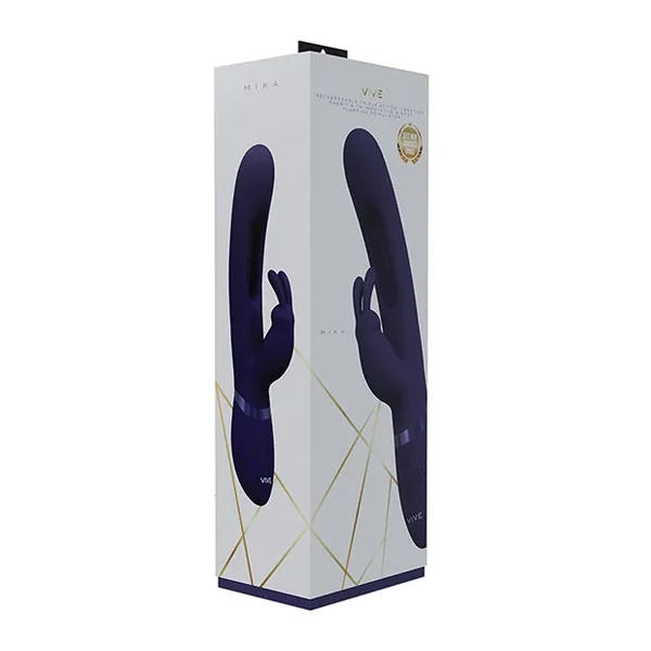 Shots Vive Mika Flapping Tongue Rabbit Vibrator – Purple