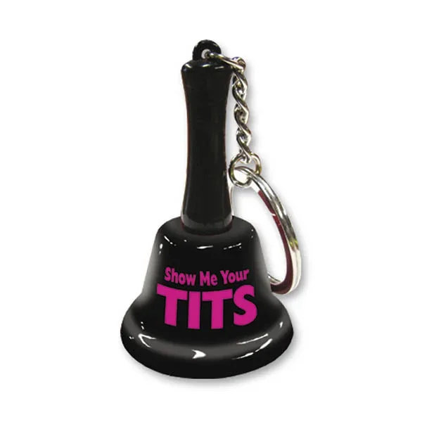 Show Me Your Tits Keychain Bell – Novelty Keychain