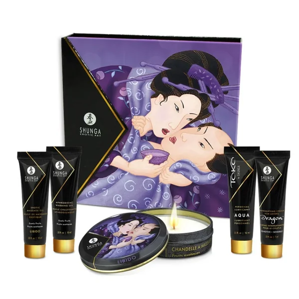Shunga Luxury Gift Set Geisha’s Secret Kit Exotic Fruits