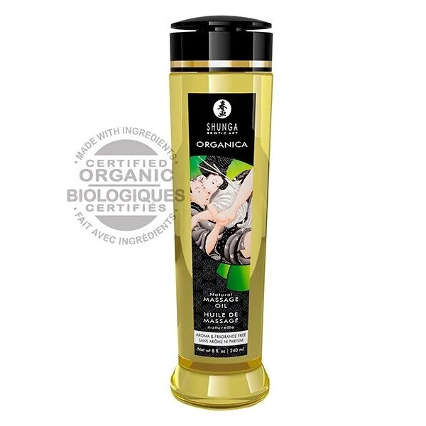 SHUNGA - NATURAL ORGANIC MASSAGE OIL 240 ML