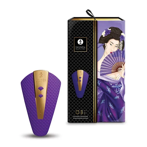 Shunga Obi Intimate Massager – Purple