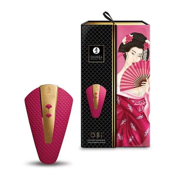 Shunga Obi Intimate Massager – Raspberry