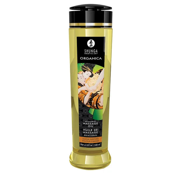 Shunga Organica Massage Oil - Almond Sweetness 8oz