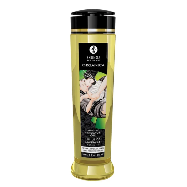 Shunga Organica Unscented Erotic Massage Oil