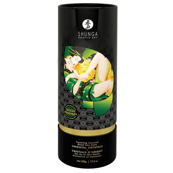 Shunga Oriental Crystals Bath Salts - Lotus Flower 17.6oz