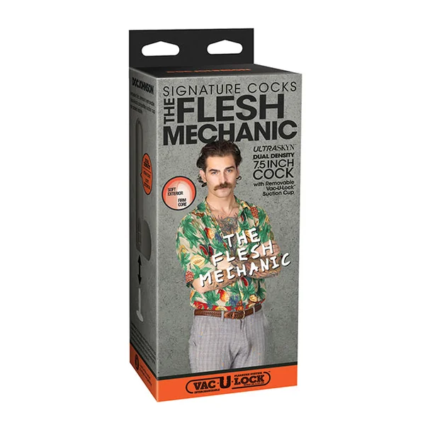 Signature Cocks ULTRASKYN 7.5" Cock w/Removable Vac-U-Lock Suction Cup - The Flesh Mechanic