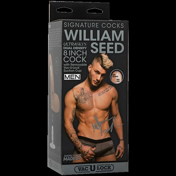 SIGNATURE COCKS WILLIAM SEED 8 IN ULTRASKYN