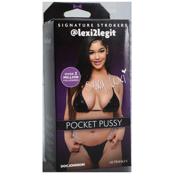 Signature Strokers - Girls of Social Media Lexi2legit - Ultraskyn Pocket Pussy