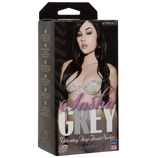 Signature Strokers Sasha Grey Vibrating Deep Throat Sucker
