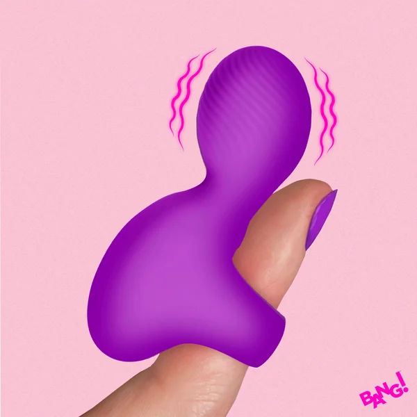 Silicone Finger Vibrator
