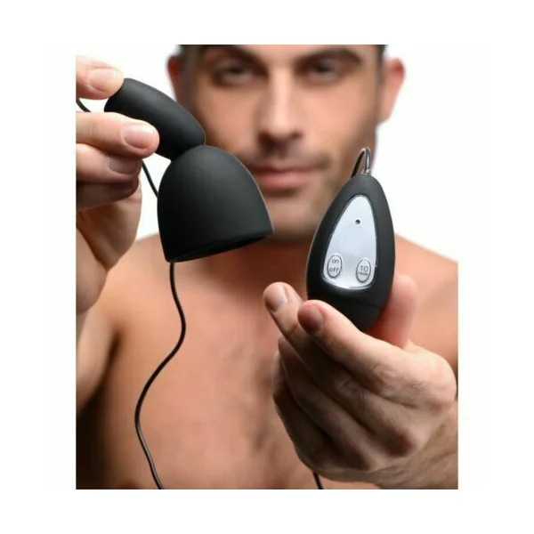 Silicone Massaging Vibrating Stamina Trainer Sex Toy For Men