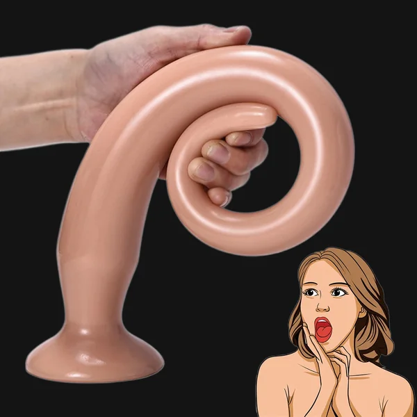 Silicone Thin Anal Dildo Dilator - 20 inch Long Skinny Tail Butt Plug Sex Toys for Women