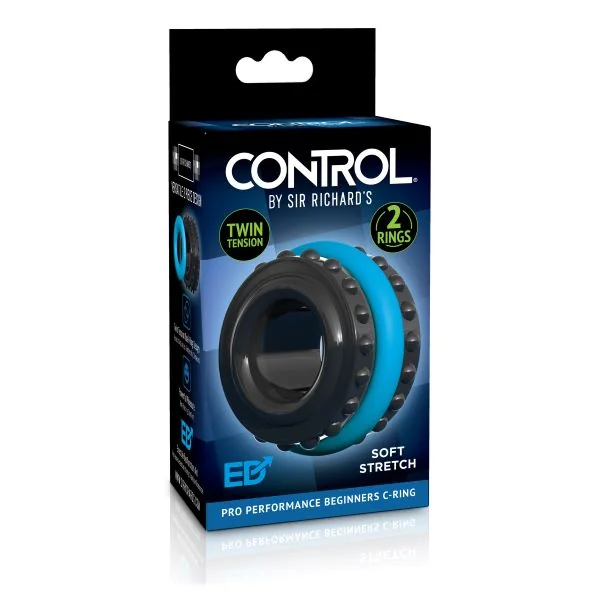 SIR RICHARD’S CONTROL PRO PERFORMANCE BEGINNERS C-RING BLUE