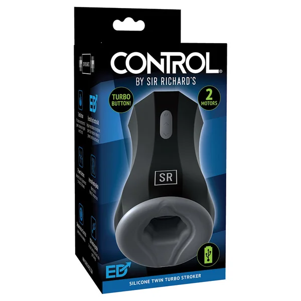 Sir Richard's Control - Silicone Twin Turbo Stroker