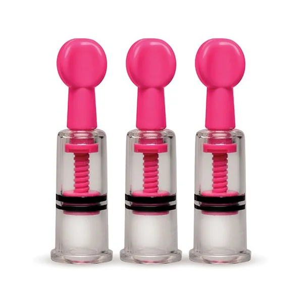 Size Matters MAXtwist Clit & Nipple Triple Sucker Set