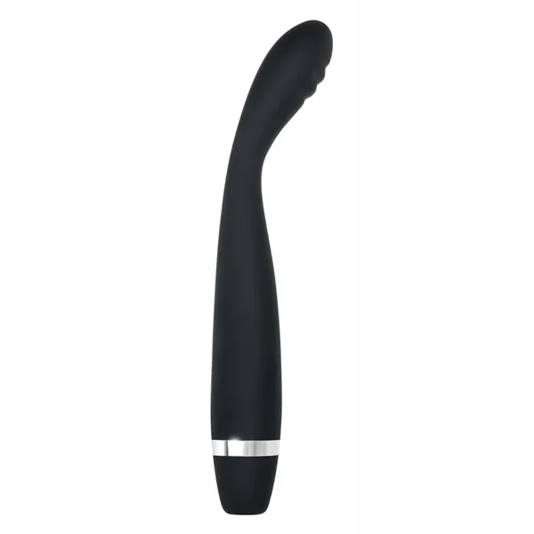Skinny G Rechargeable Silicone G-Spot Vibrator – Black