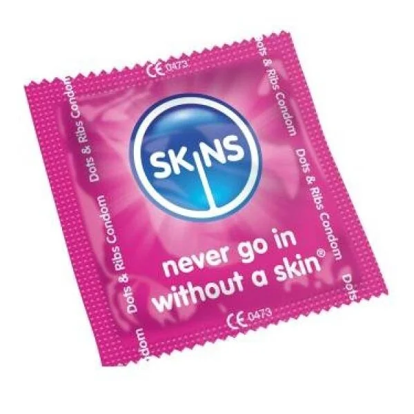 SKINS - CONDOMS POINTS & STRIPS BAG 500 UNITS
