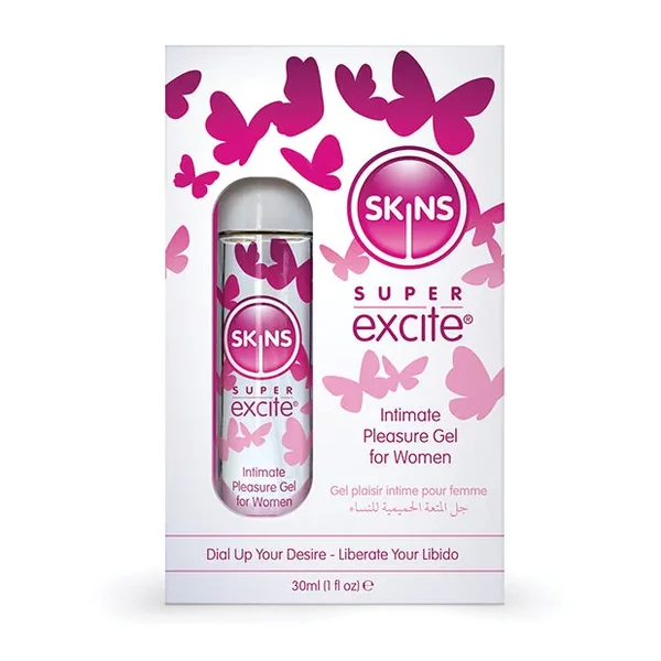 Skins Super Excite Clitoral Stimulation Gel – 30 ml