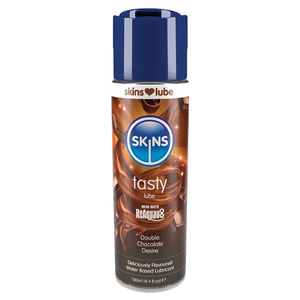 Skins Water Based Lubricant - Double Chocolate - 4.4oz
