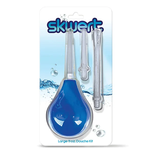 Skwert Enema Bulb W/3 Wands - 11 Oz