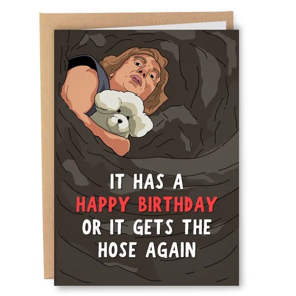 Sleazy Greetings – It Has a Happy Birthday Card