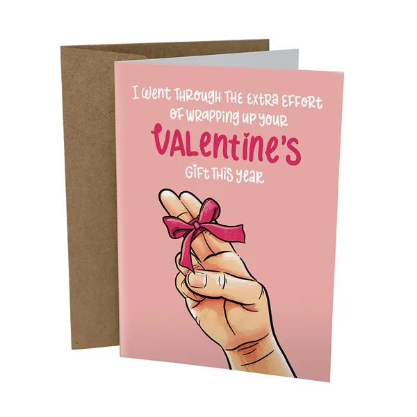 Sleazy Greetings – Wrapping Your V-Day Gift Card