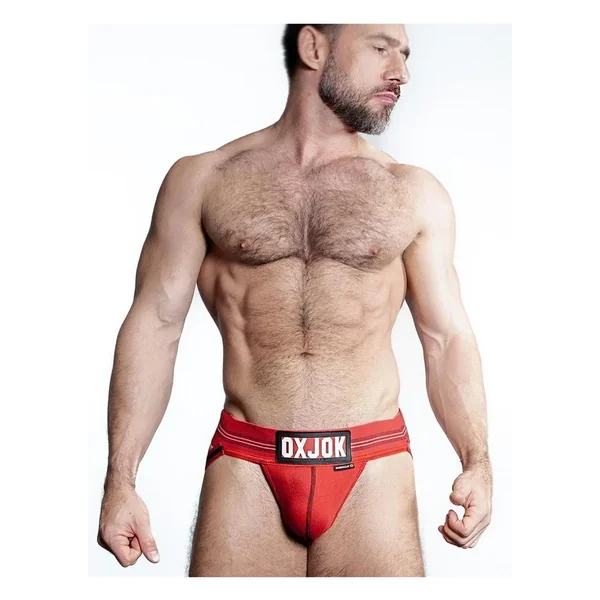 Slingjock Slider Jock Strap – Red Hot – Medium
