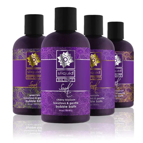 Sliquid Balance Soak Bubble Bath / Body Wash