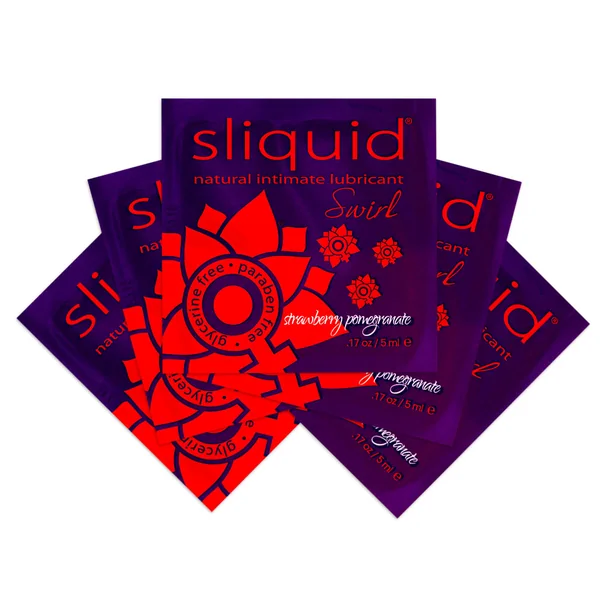Sliquid – Natural Swirl 0.17oz – Strawberry Pomegranate