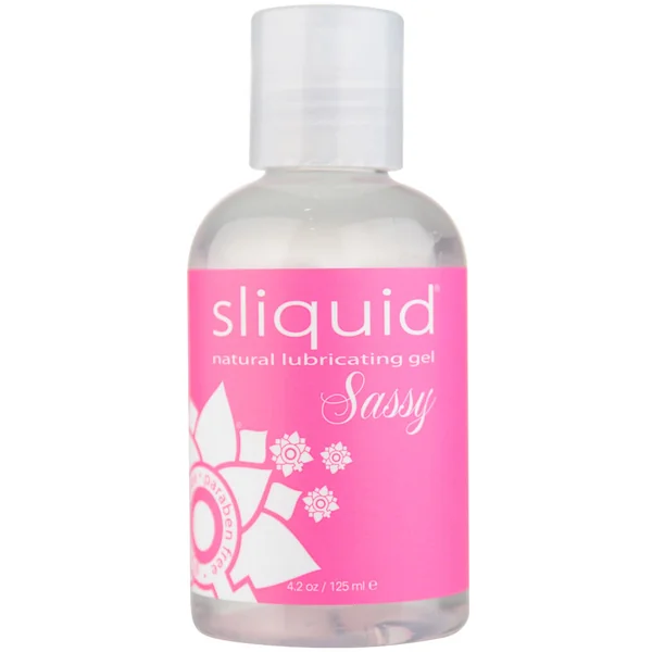 Sliquid Naturals Sassy Water Based Personal Lubricant 4.2 fl oz
