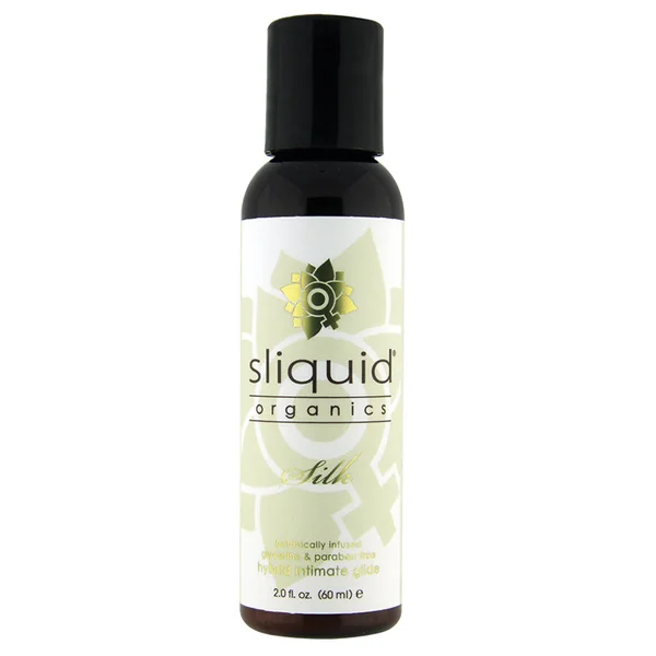 Sliquid Organics Silk Hybrid Intimate Lubricant - 2oz